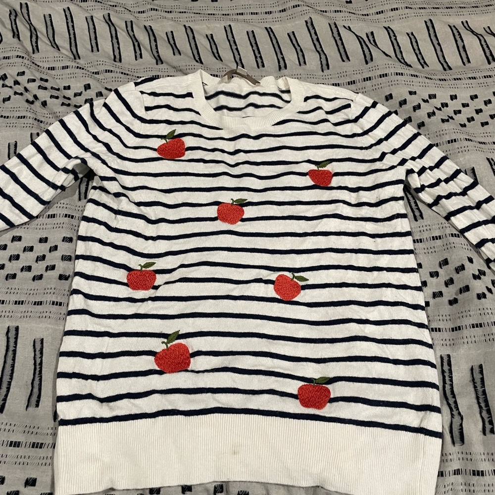 Loft teachers Apple sweater size M